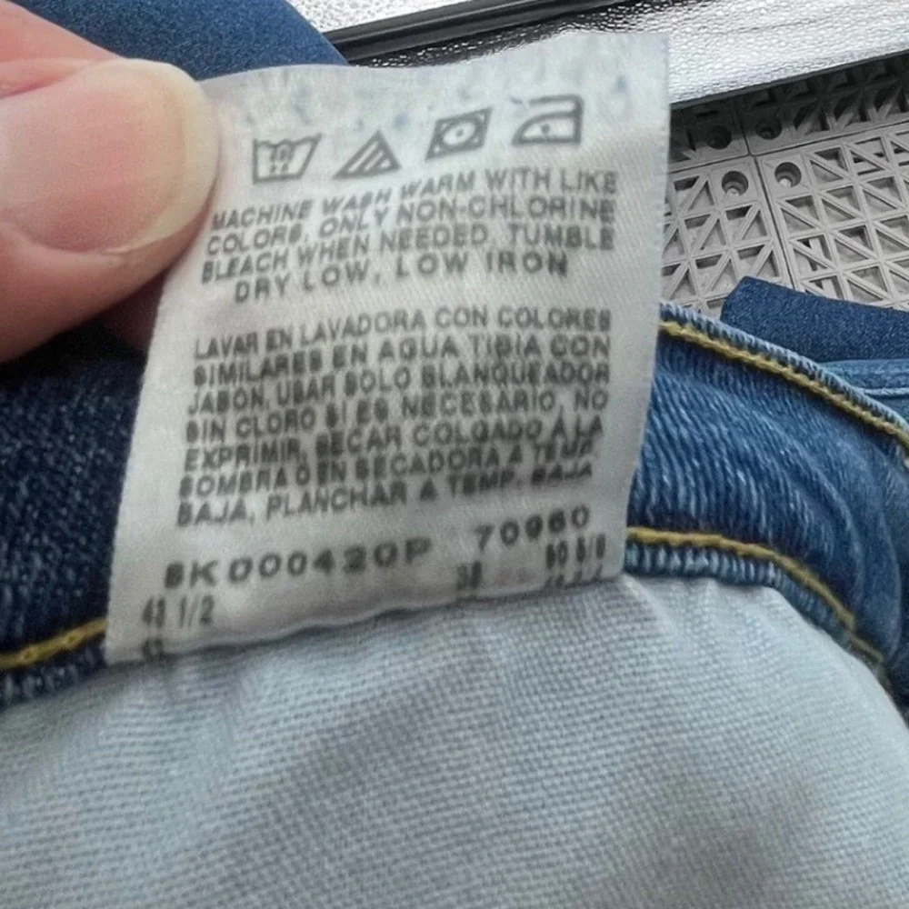 Lee Regular Fit Jeans Mens 40x36 Blue Straight Leg Denim Pants IZS-E498-010
